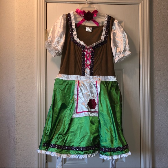 L halloween costume barmaid milkmaid - Picture 8 of 8